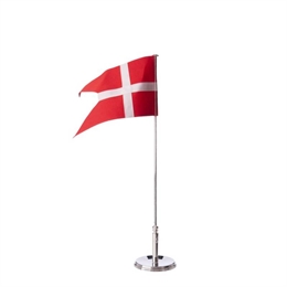 Dåbsflag Carl Hansen, sølvplet, 40 cm. - Nordahl Andersen